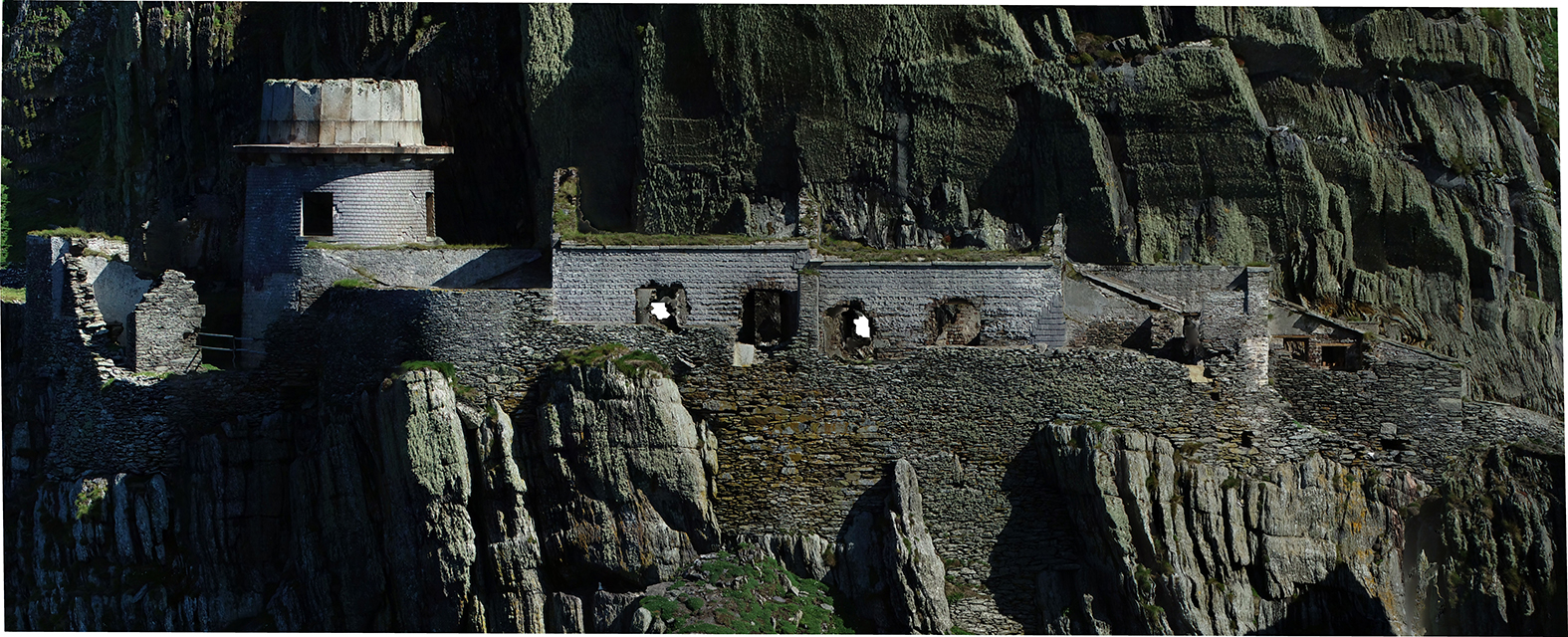 Skellig Michael Main Facade Orthophoto